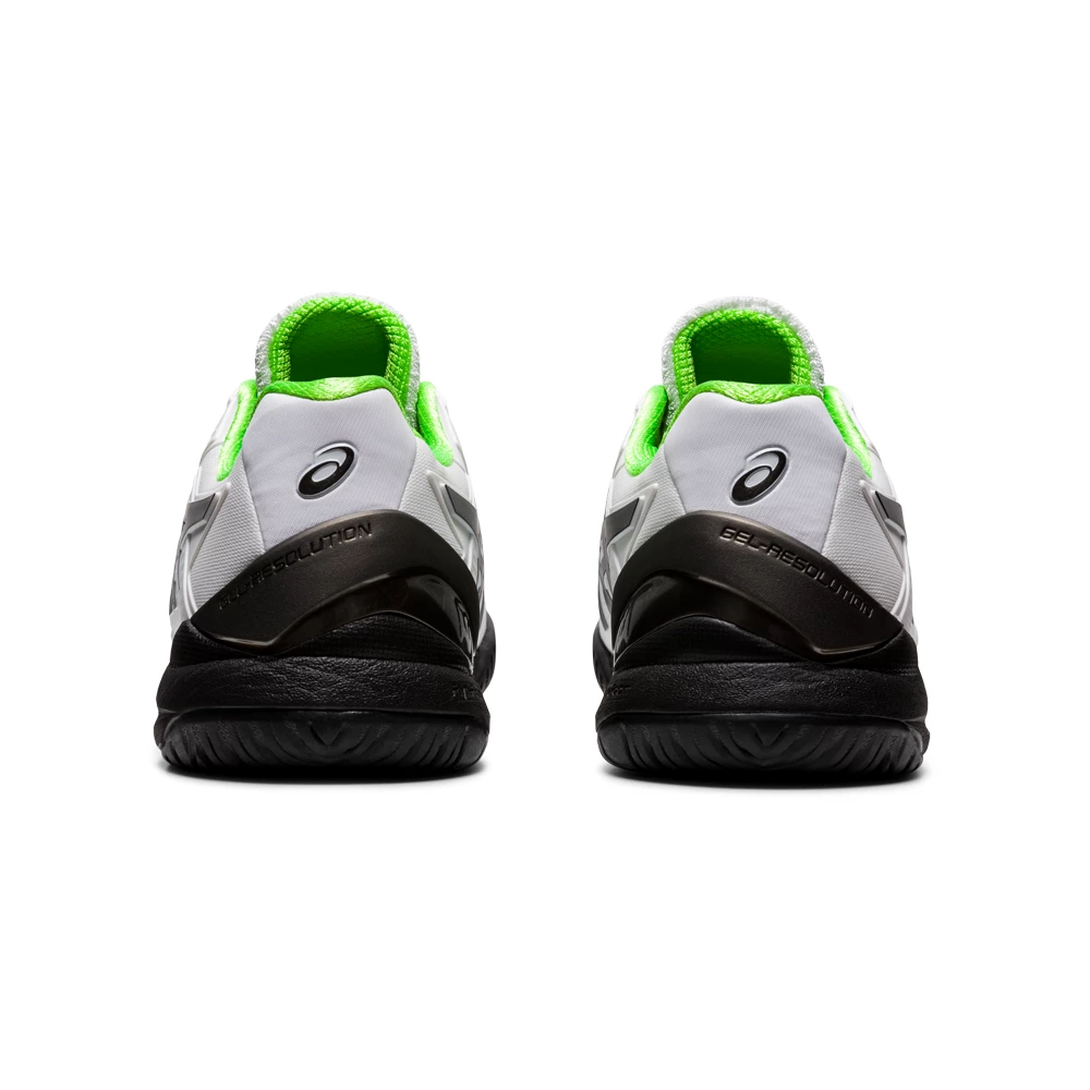 Asics Gel Resolution 8 2E-Wide (Men's) - White/Green Gecko (Available Size: 14) - Image 3