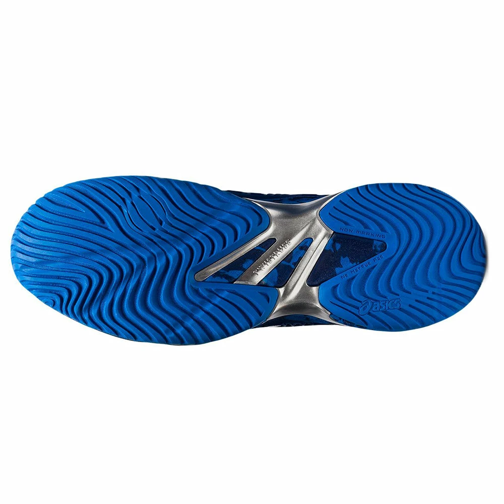 Asics Court FF Novak (Men's) - Blue Print/White - Image 2