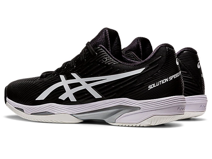 Asics Solution Speed FF 2 (Men's) - Black/White - Image 4