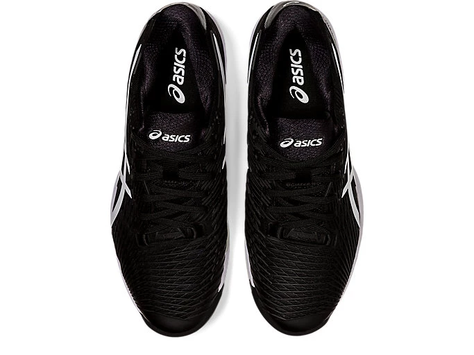 Asics Solution Speed FF 2 (Men's) - Black/White - Image 6