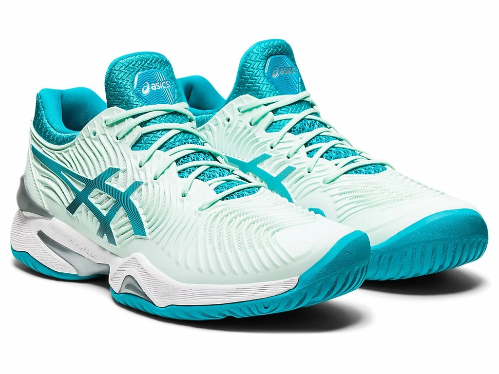Asics Court FF 2 (Women's) - Bio Mint/Lagoon - Image 3