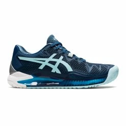 Asics Gel Resolution 8 (Women's) - Light Indigo/Clear Blue (Available Size: 6.5, 10)