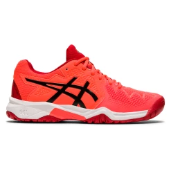 Asics Gel Resolution 8 GS (Junior) - Sunrise Red/Black (Available Size: 1)