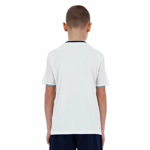 Lotto Tennis Team Tee (Boy's) - Brilliant White - Image 3
