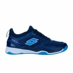Lotto Mirage 200 Speed (Men's) - Navy Blue/Blue Ocean/All White