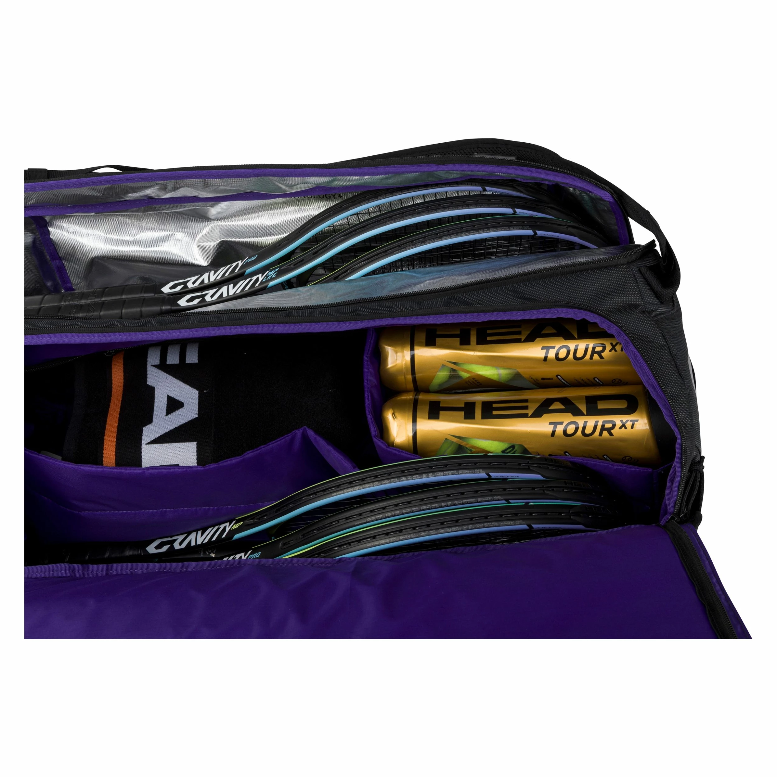 Head Gravity R-PET Duffle 12-Pack Bag - Black - Image 3