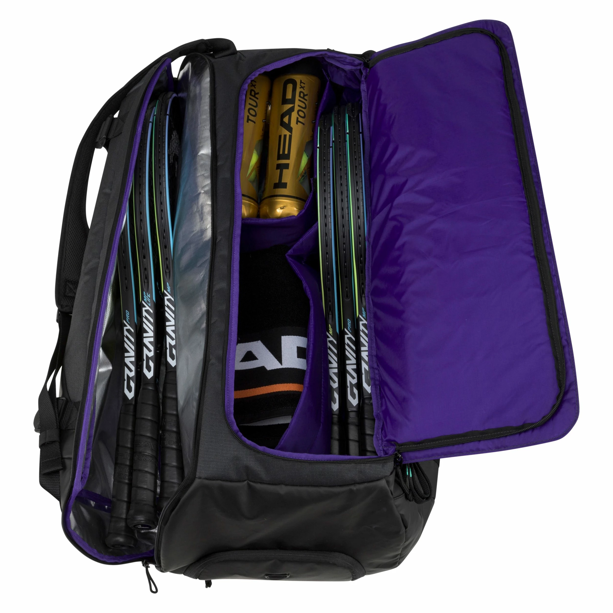 Head Gravity R-PET Duffle 12-Pack Bag - Black - Image 4