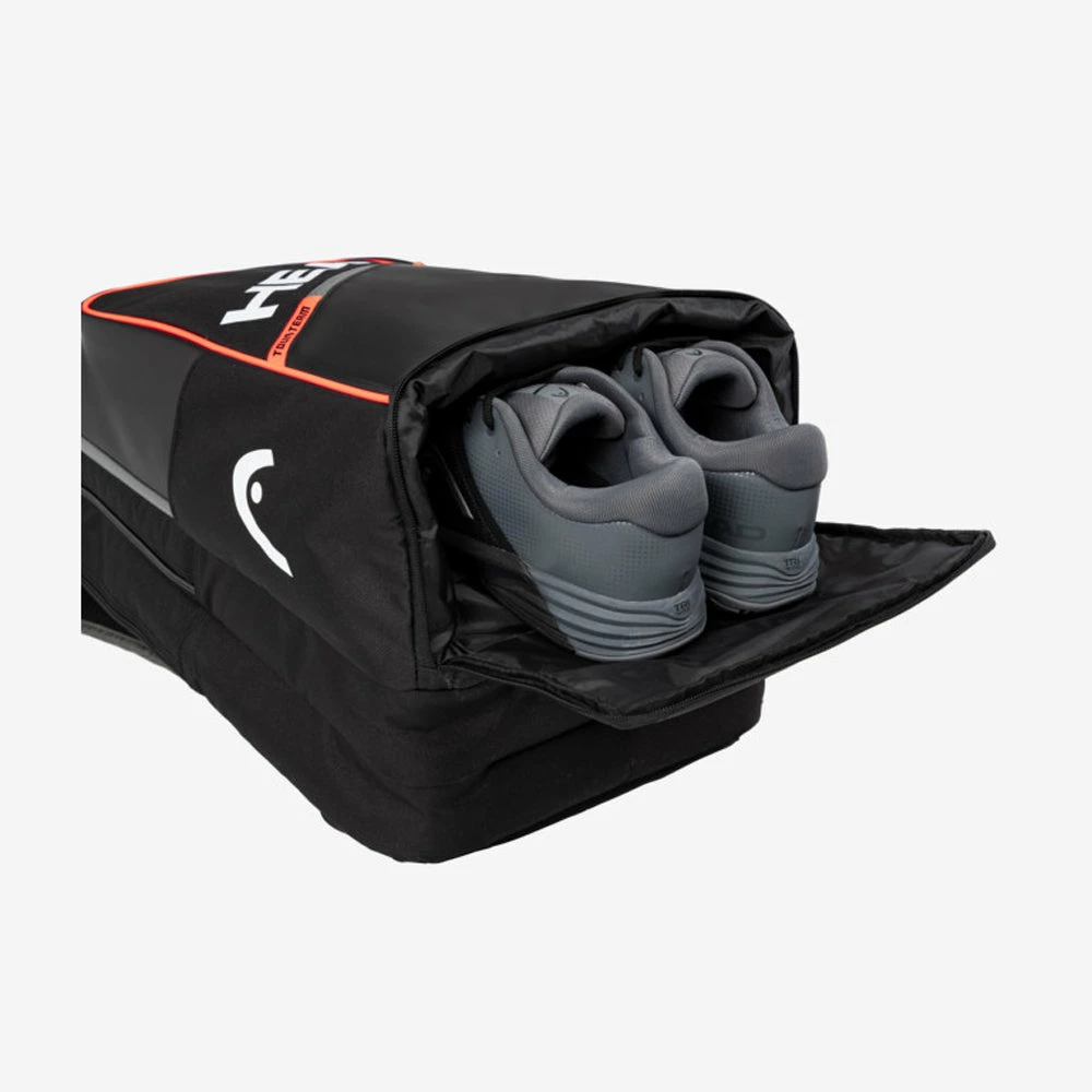 Head Tour Pickleball Backpack - Black/Orange - Image 2