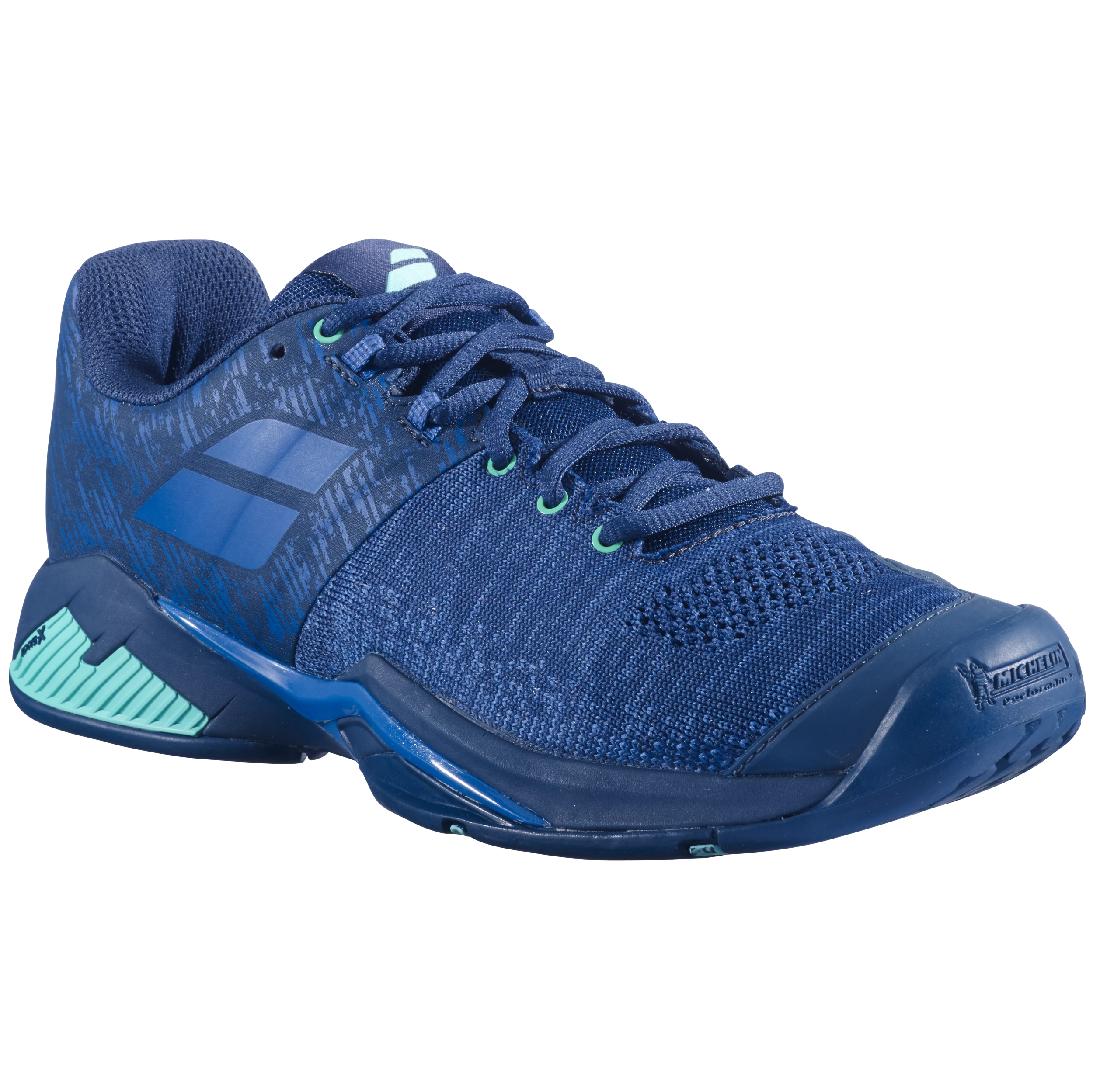 Babolat Propulse Blast All Court (Men's) - Dark Blue/Green - Image 2