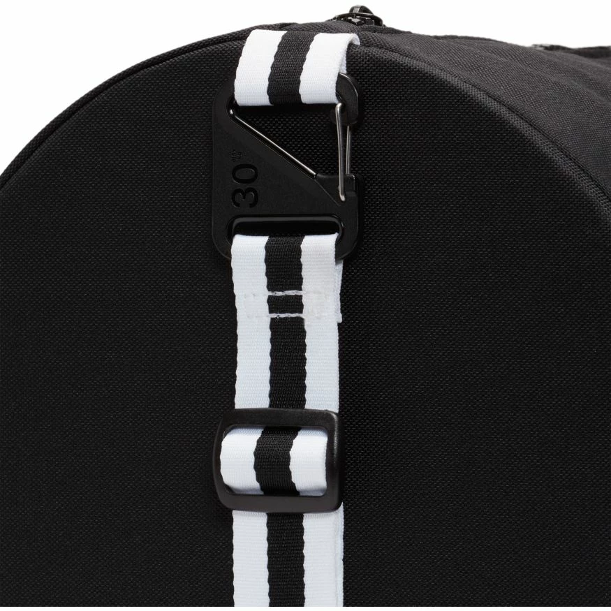 Nike Heritage Duffel Bag - Black/White - Image 6