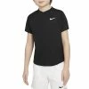 NikeCourt Dri-FIT Victory Top (Boy's) - Black