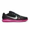 Nike Court Air Zoom Vapor Pro (Men's) - Obsidian/White/Hyper Pink/Green Glow