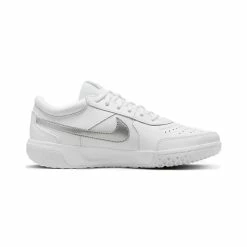 Nike Court Zoom Lite 3 (Women's) - White/Metallic Silver (Available Size: 10.5)