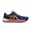 Asics Gel Resolution 8 Clay (Women's) - Peacoat/Rose Gold (Available Size: 10)