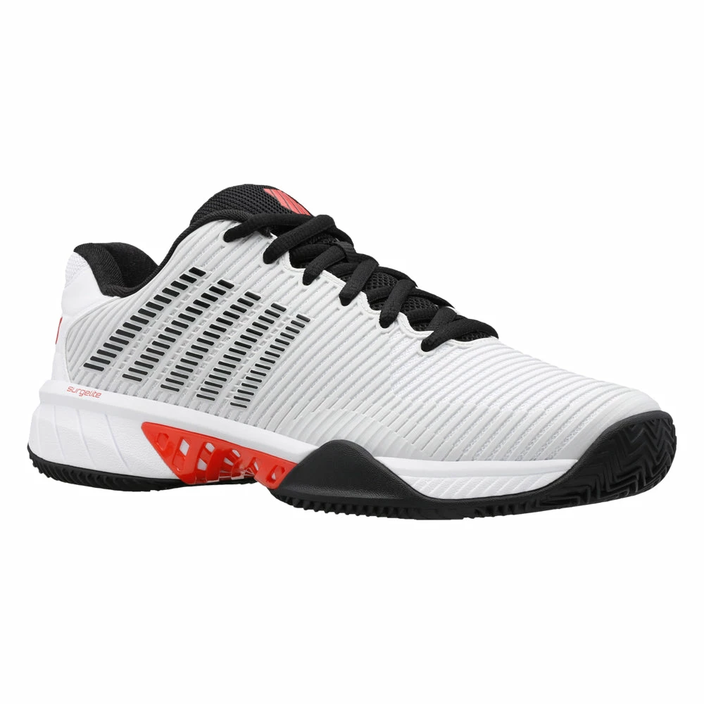 K-Swiss Hypercourt Express 2 (Men's) - White/Red (Available Size: 13) - Image 3