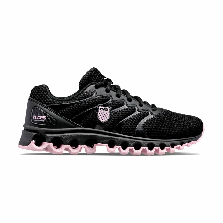 K-Swiss Tubes 200 (Women's) - Black/Cherry Blossom (Available Size: 6.5, 8.5, 9.5)