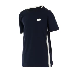 Lotto Tennis Team Tee (Boy's) - Navy Blue (Available: Size XS)