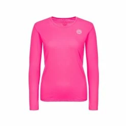 Bidi Badu Mina Tech Round-Neck Long-Sleeve (Girl's) - Pink