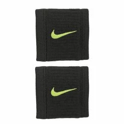 Nike Dri-Fit Wristbands Reveal - Black/Volt/Volt