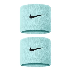Nike Premier Tennis Wristbands - Glacier Blue/Black