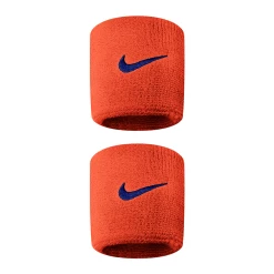 Nike Swoosh Wristbands - Team Orange/College Navy