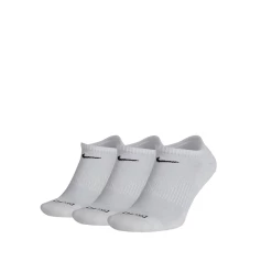 Nike Everyday Plus Cushion No-Show Socks (3-Pack) - White