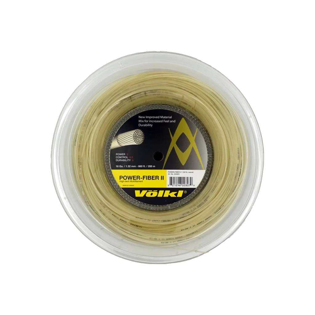 Volkl Power-Fiber II 16 Reel - Natural