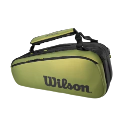 Wilson Blade V8 Super Tour 9 Pack Bag - Black/Green