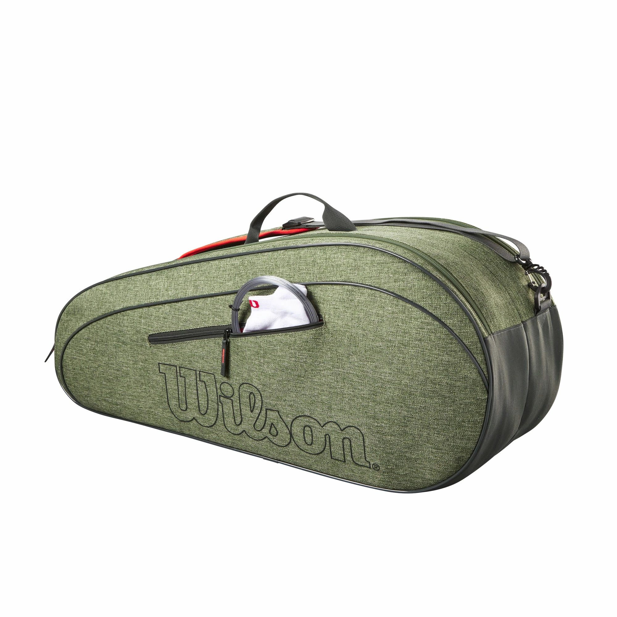 Wilson Team 6 Pack Bag - Heather Green - Image 4
