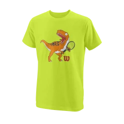 Wilson T-Rex Tech Tee (Boy's) - Lime Pop
