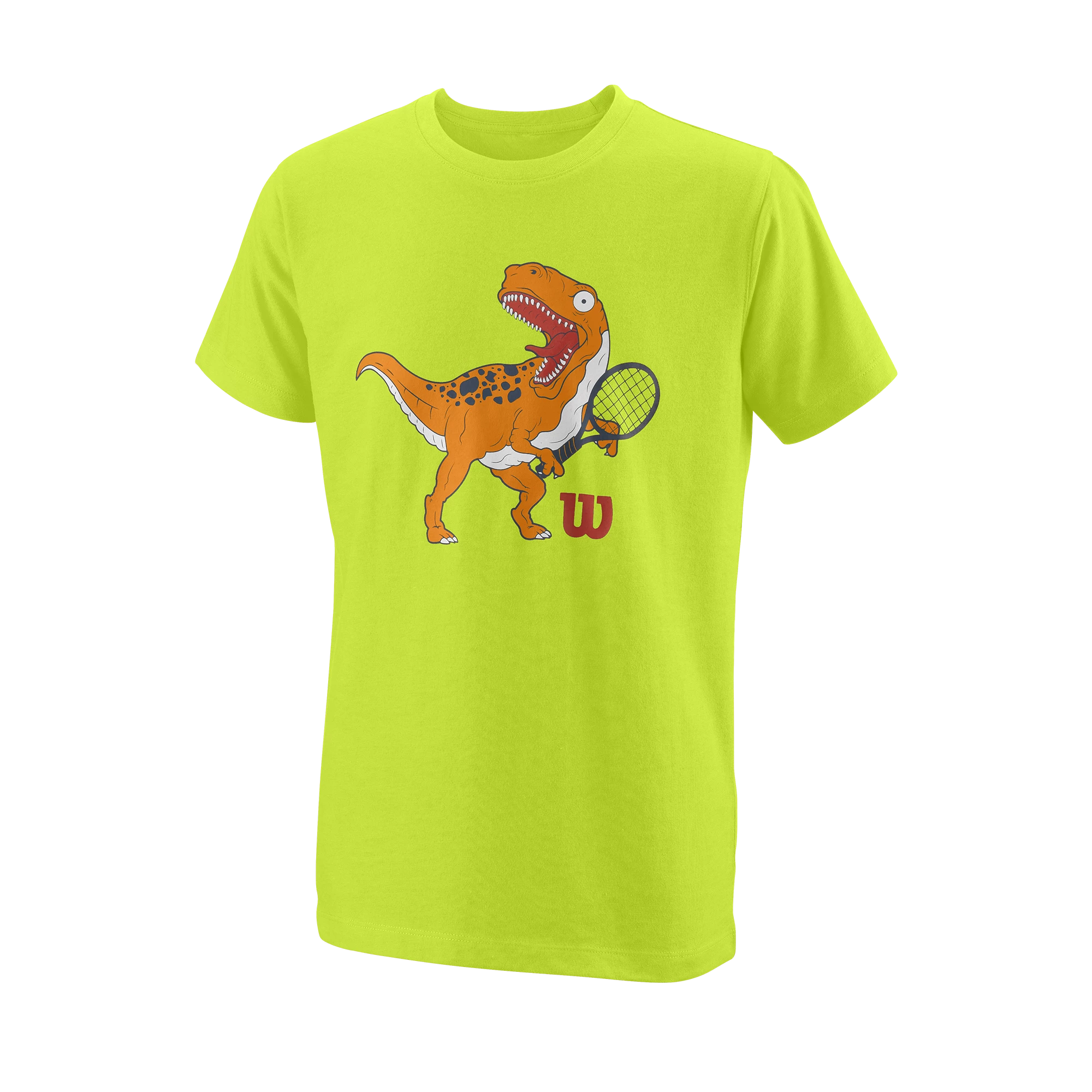 Wilson T-Rex Tech Tee (Boy's) - Lime Pop