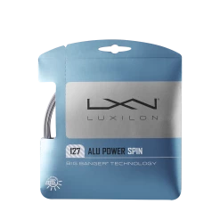 Luxilon Alu Power Spin 127 Pack - Silver