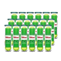 Wilson Starter Green Tennis Ball - Case (18 Cans / 72 Balls)