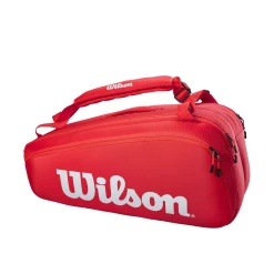 Wilson Super Tour 15 Pack Tennis Bag - Red