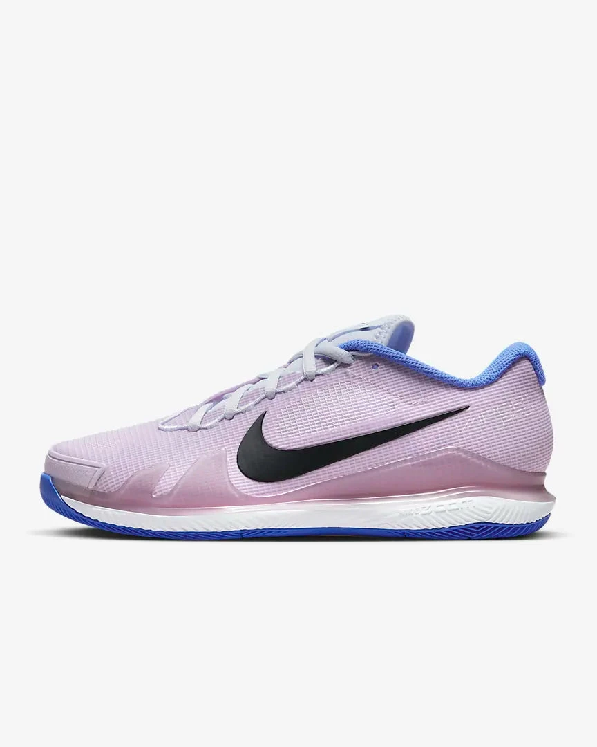 Nike Court Air Zoom Vapor Pro (Women's) - Football Grey/Doll/Medium Blue/Black - Image 3