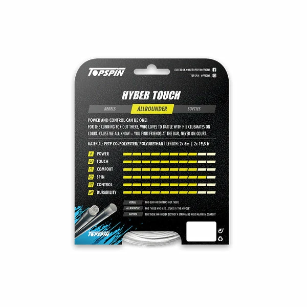 Top Spin Topspin Hyber Touch (2x6m) - 1.20mm - Silver/Natural - Image 2