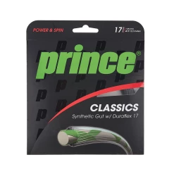 Prince Synthetic Gut W/Duraflex 17 - Black