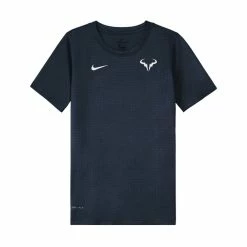 Nike Dri-Fit Rafa T-Shirt (Boy's) - Obsidian/White (Available Size: S)