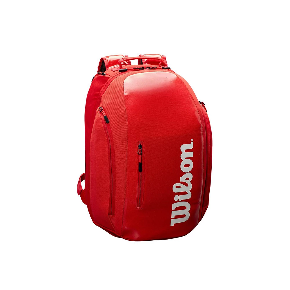 Wilson Super Tour Tennis Backpack - Red